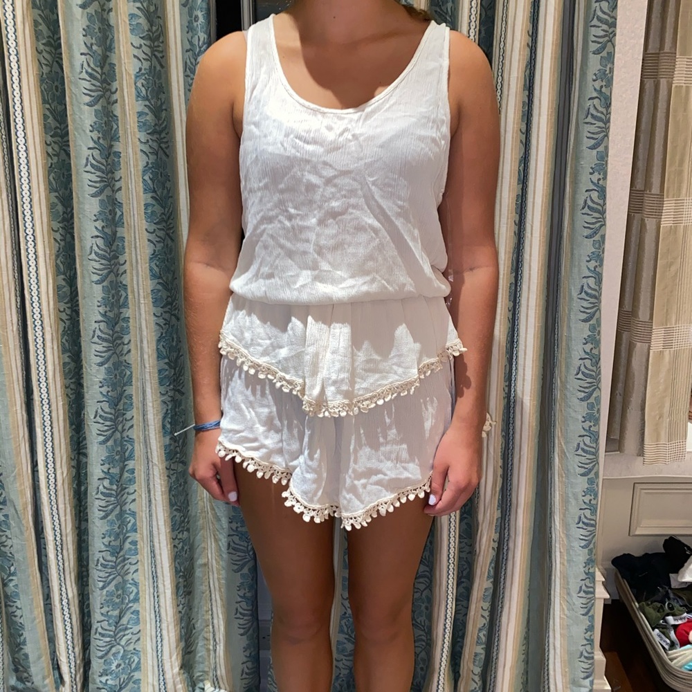 Cream sun dress
